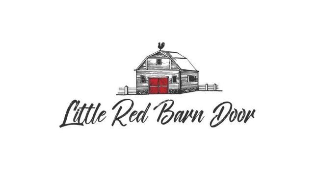 Little Red Barn Door Geneva Illinois