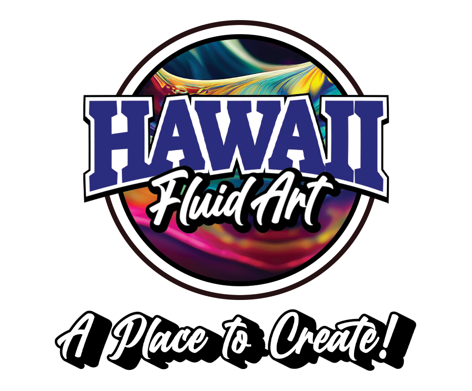 hawaii fluid art logo