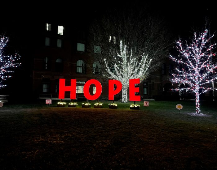 HOPE sign